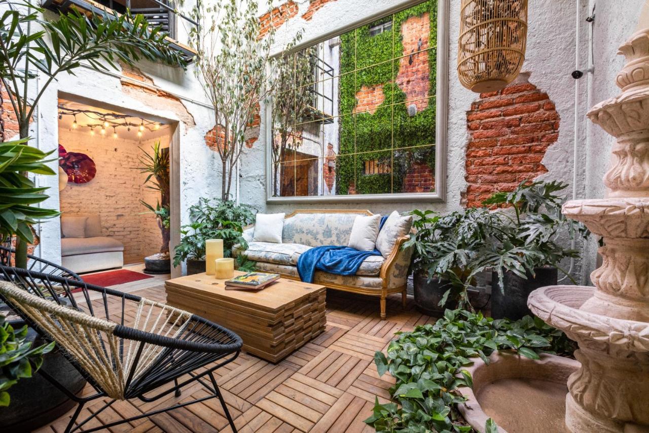 Casa Kanabri Hostal Boutique Мексико Сити Екстериор снимка