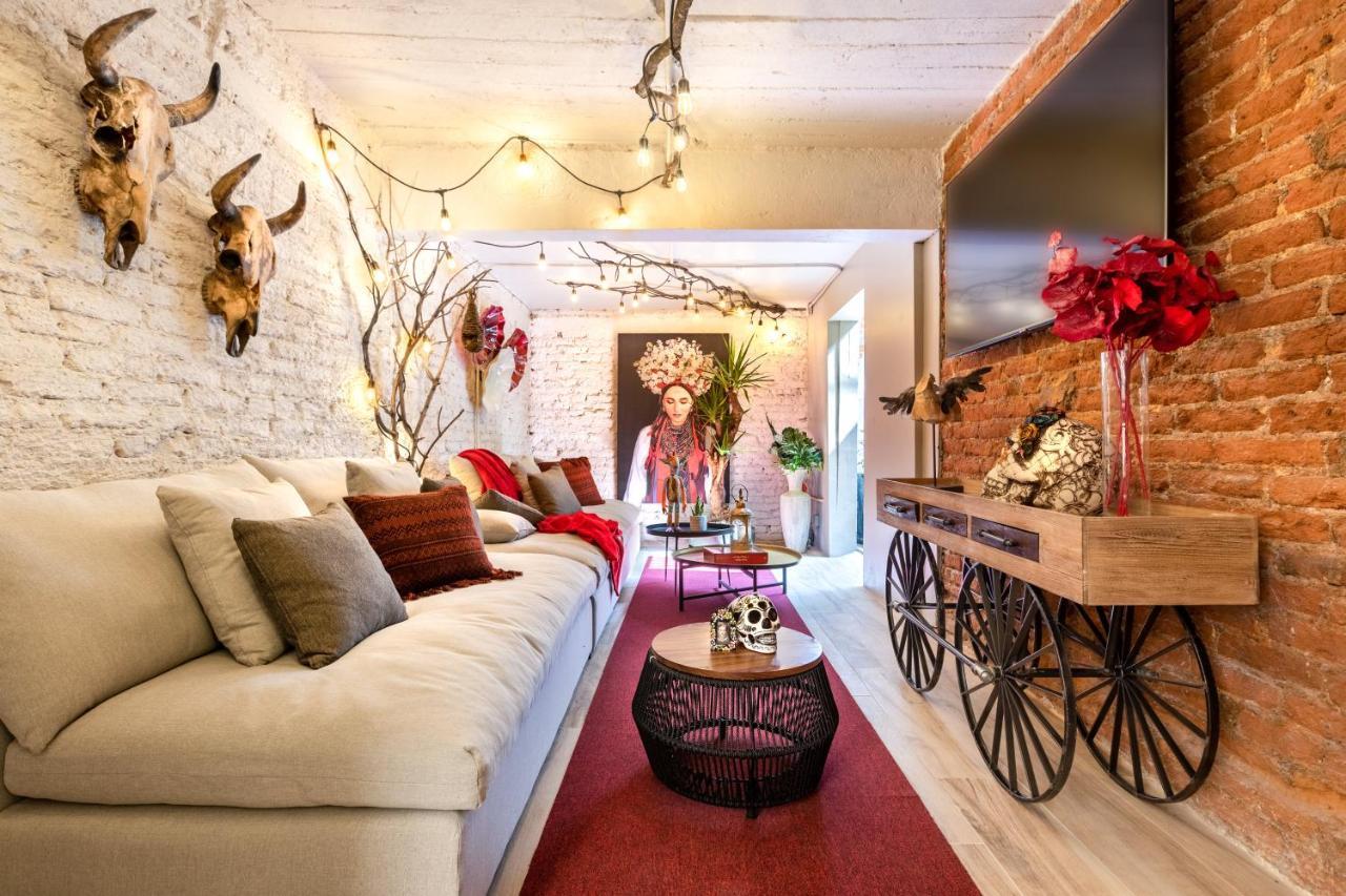 Casa Kanabri Hostal Boutique Мексико Сити Екстериор снимка